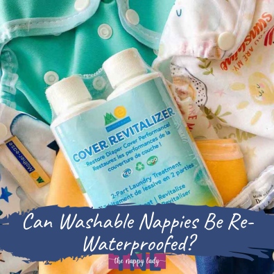Can washable nappies be re-waterproofed